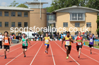 Mens U-17s and Boys U-15s 100 metres, 2022 Northern Inter Counties U17s and U15s Track and Field, York, Thursday, June 2nd. Photo: David T. Hewitson/Sports for All Pics